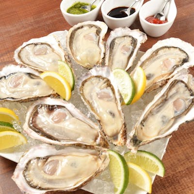 厳選した、活きのいい牡蠣のみ使用