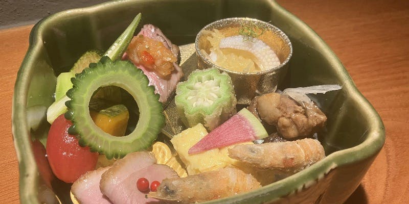 八寸付きおまかせコース 