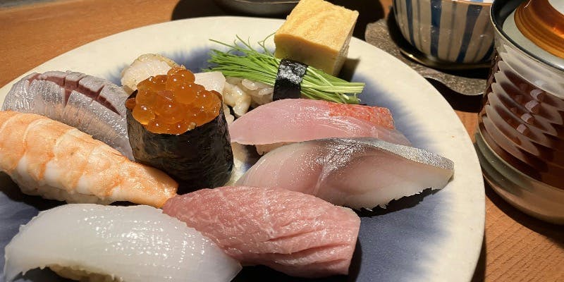 上にぎり寿司ランチ