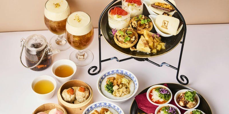 冬　 チャイニーズアフタヌーンティー　泡茶＋中国茶5種飲み放題（カフェフリー90分　土日祝）