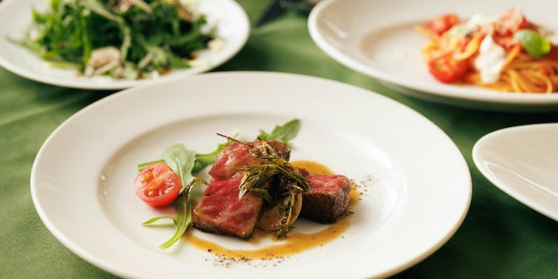 【 ディナープリフィックスコース】全6種＋乾杯スパークリング＋デザートにメッセージ入れ可能