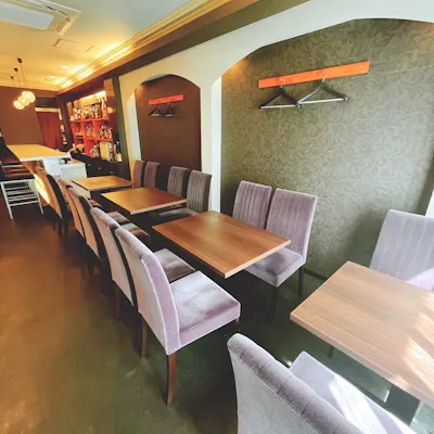 アットホームな雰囲気の店内
