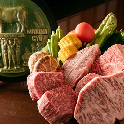 西ノ原牧場の上質な宮崎牛を使用