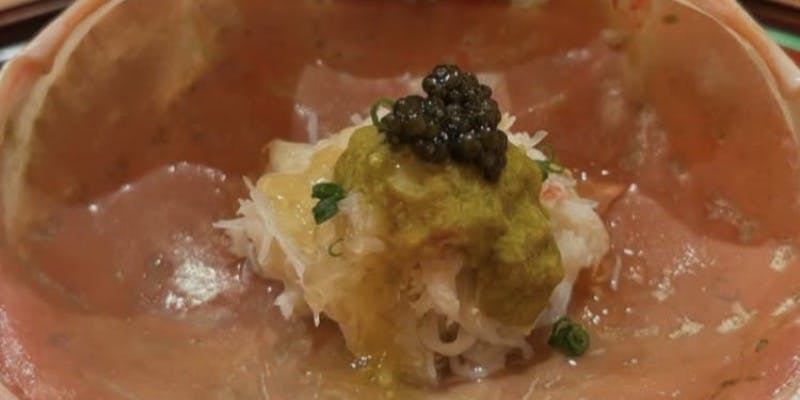 季節の食材を使ったおまかせコース（松葉蟹多め）