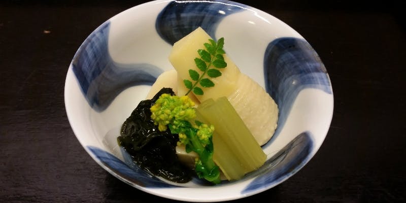 【筍饅頭御膳】天ぷら、筍饅頭のあんかけ、ちらし寿司など全7品