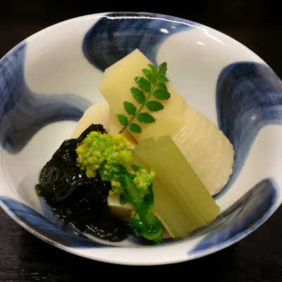 京都は西山産の筍を毎朝買い付けに