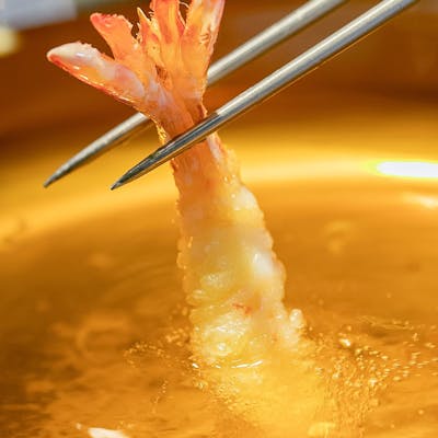 旬の食材を天ぷらで