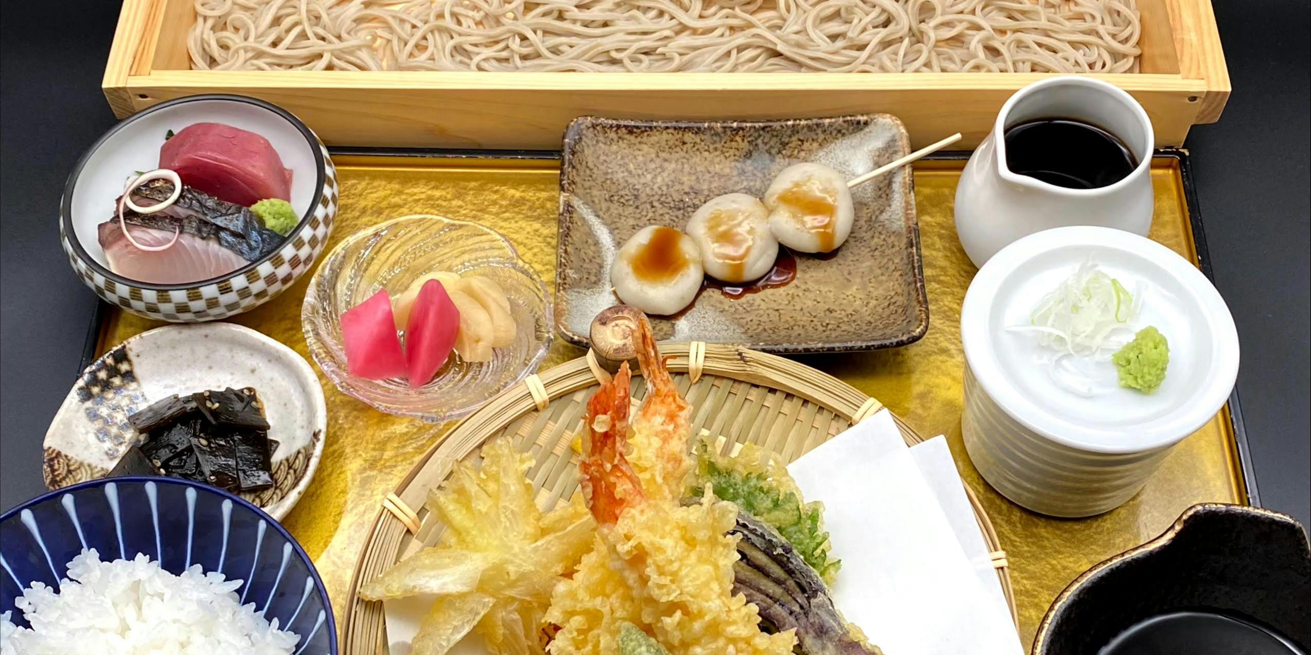 ランチ 蕎麦と炙り 焔蔵 京都四条高倉店 そばとあぶり えんぞう きょうとしじょうたかくらてん 四条烏丸 蕎麦 牛タン 一休 Comレストラン