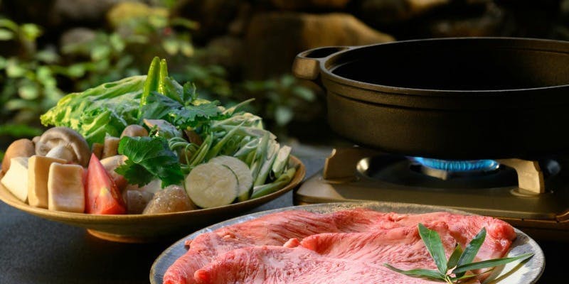 箔特製すきやき会席 ＋神戸牛サーロイン150g