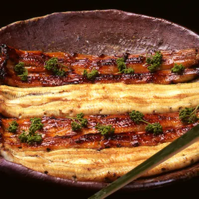 創業300余年。旬の食材をふんだんに使い、伝承の川魚料理を加えた伝統京懐石を