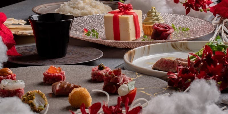 【クリスマスランチコース】全13品＋乾杯スパークリング