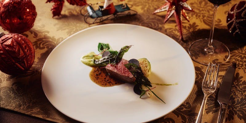 【Xmas2025】12/20 ～ 12/25【Lunch】乾杯ドリンク付き！La Rose クリスマス限定スペシャルコース 