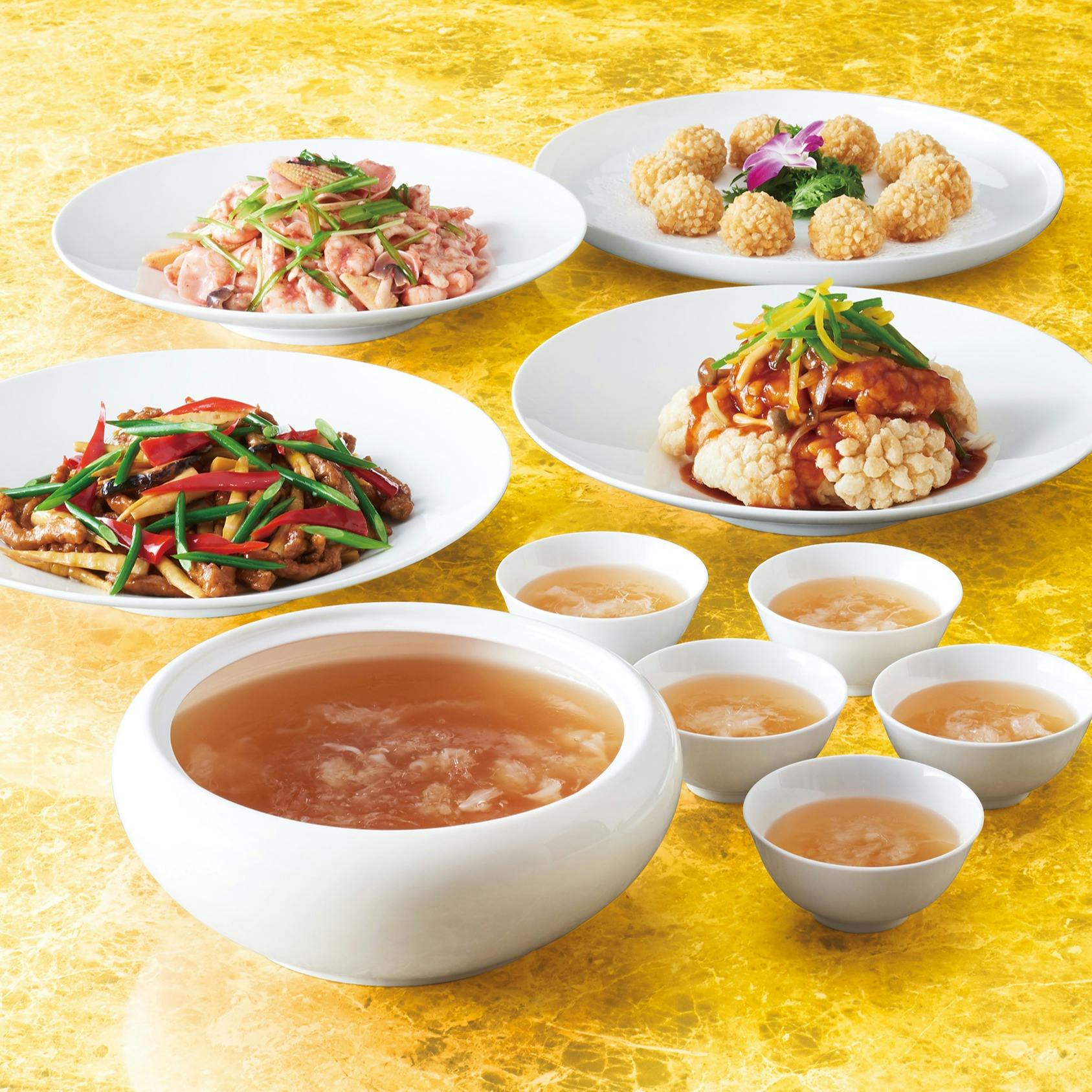 東天紅 名古屋店 名古屋国際センタービル店 個室料理 人気のふかひれスープを含む季節を味わうコース8品 リクエスト予約 ディナー プラン メニュー 一休 Comレストラン