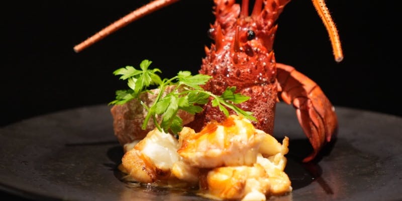 【Xmas2025】12月20、24日、25日｜国産天然伊勢海老＆特選シャトーブリアンステーキコース（カウンター席）