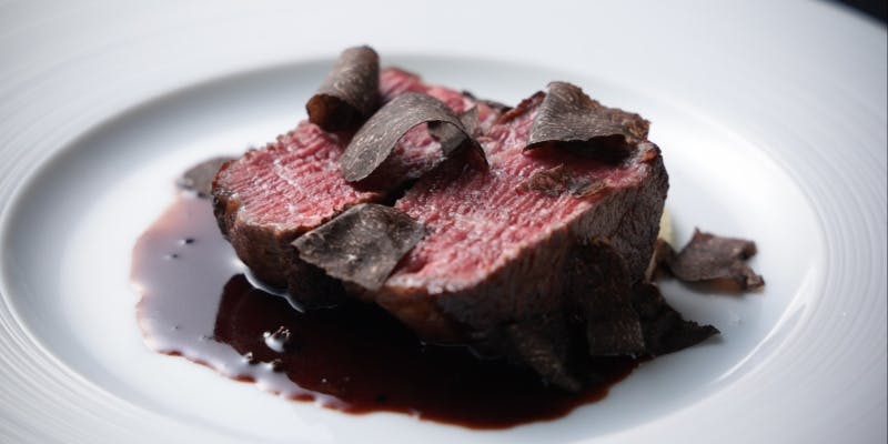 【シェフおすすめコース】A5ランクのフィレ肉のステーキ、特製パスタ