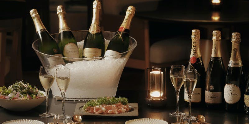 シャンパン・リュミエール / 選べるお料理付き