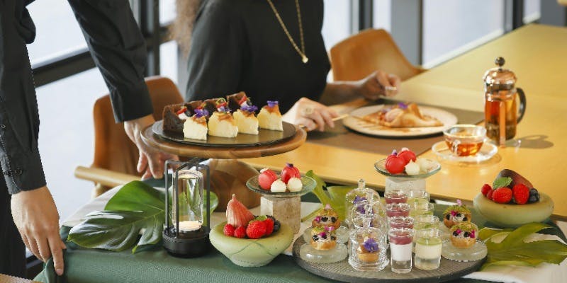 TENJIN／ROKU KYOTO, LXR HOTELS & RESORTS ROKU自家製スイーツランチ