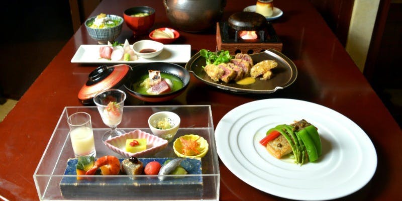 【おすすめ　和月コース】和食の料理人が季節の旬素材を丁寧に仕込む会席コース