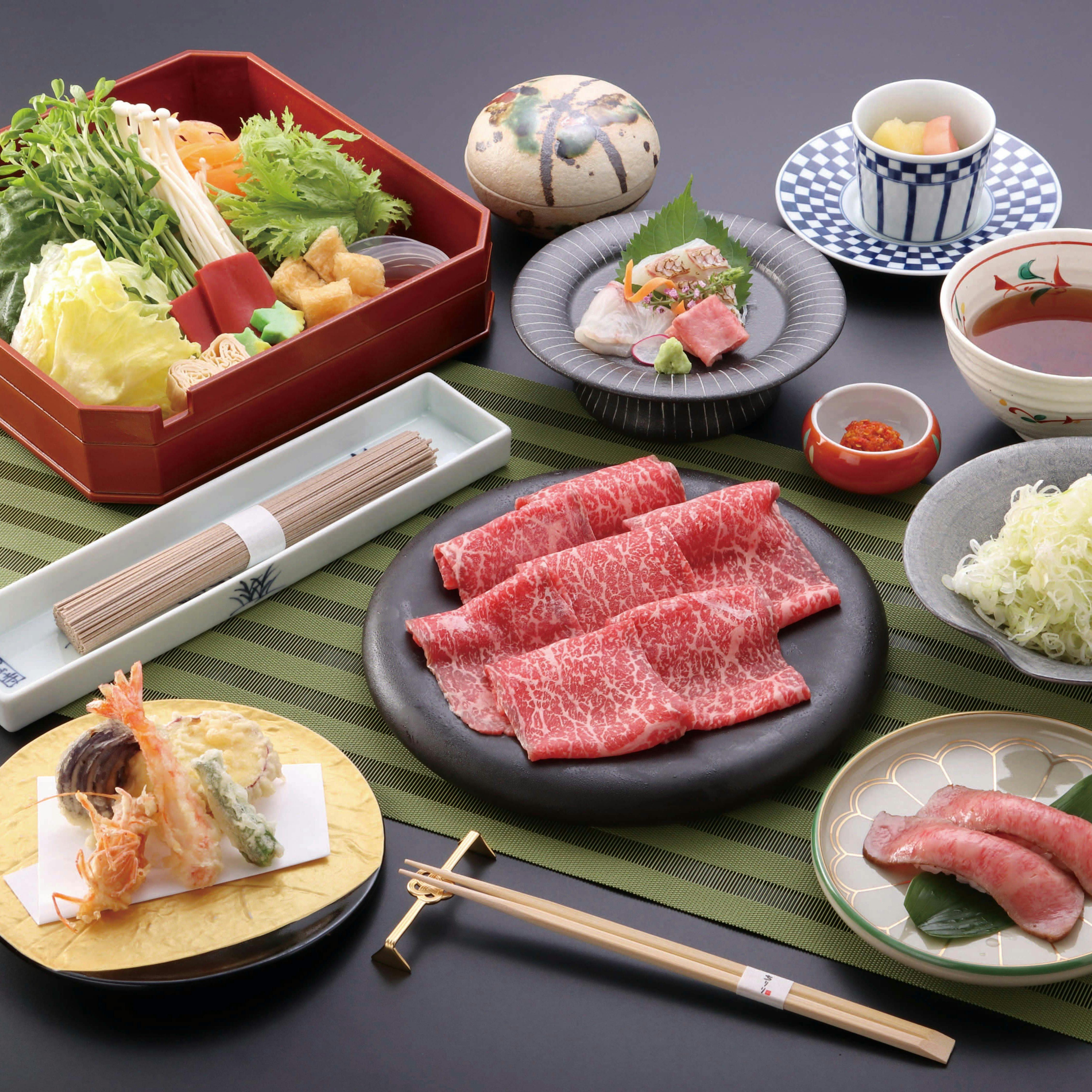 京都つゆしゃぶchiriri 草津店 食べ比べランチ 養老山麓豚と近江牛の両方を楽しめるコース ランチ プラン メニュー 一休 Comレストラン