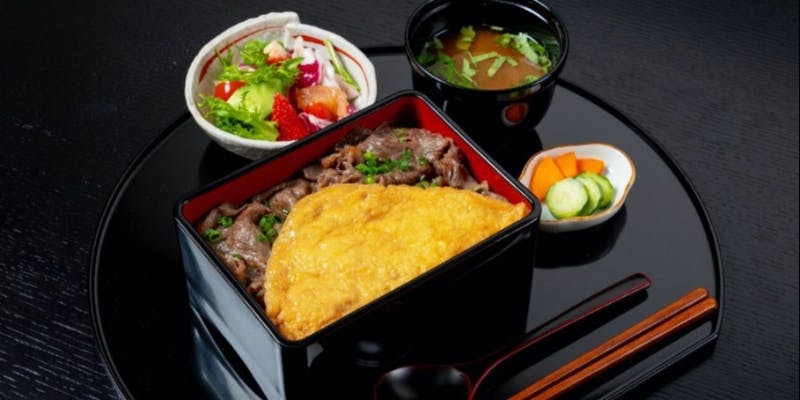 平日1時間限定「きつねすき焼き重」