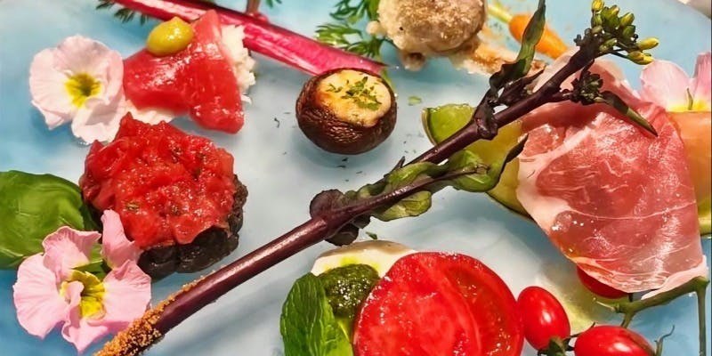 表参道 庭デラックス ランチコース＋乾杯スパークリングワイン付