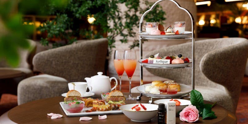 グランドハイアット福岡xJurlique アフタヌーンティー「エッセンス オブ ローズ」＋ギフト付【数量限定】