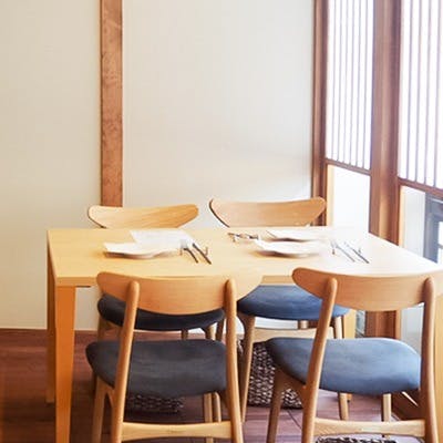 京町家を改装した趣ある空間