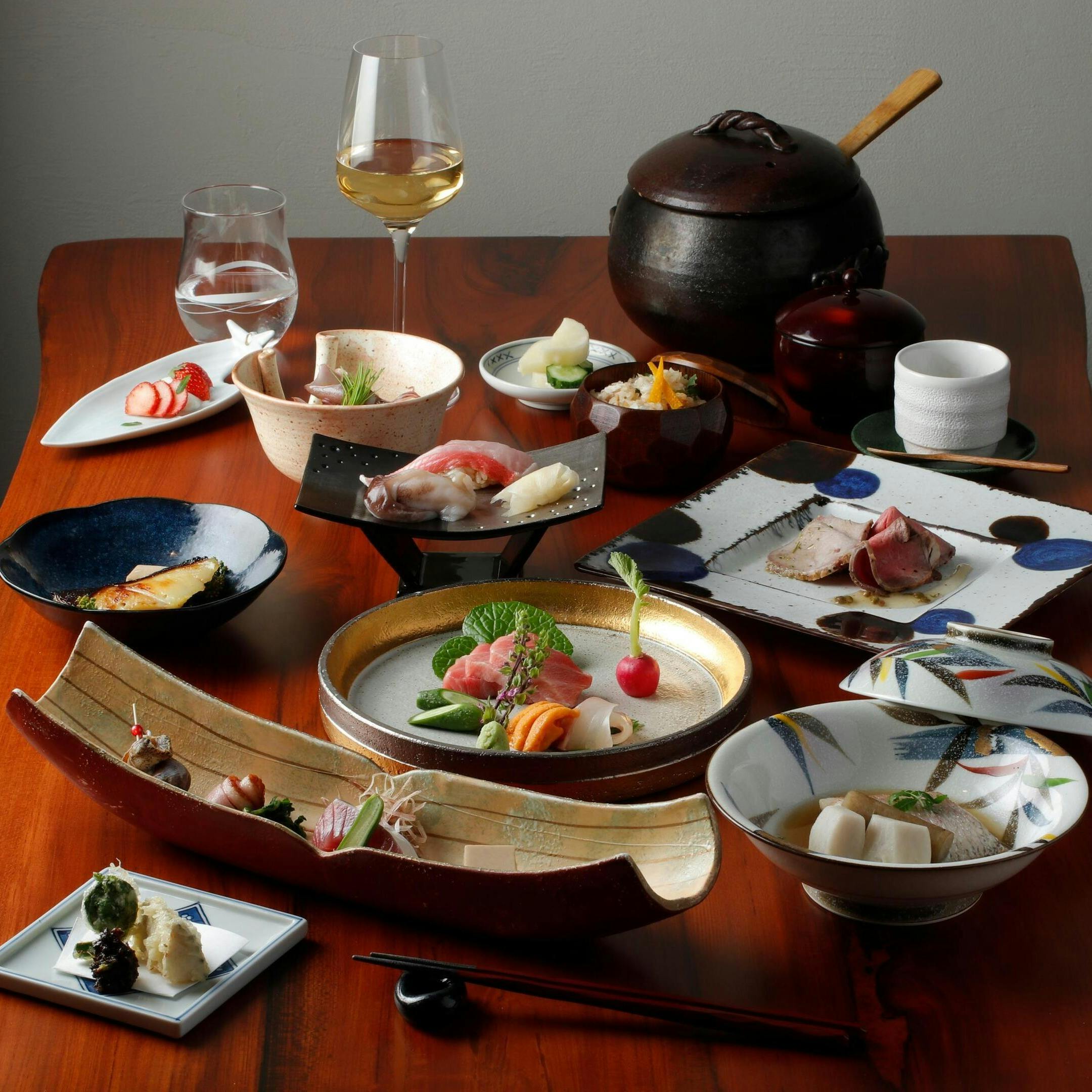 和食 八 【特選コース】 ディナー プラン(11799914)・メニュー