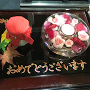 お祝いプレート