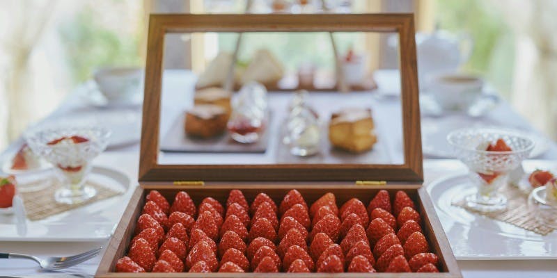 【苺ティータイム】Strawberry Auberge Afternoon Tea ジュエリーボックス付き（8,000円/込）