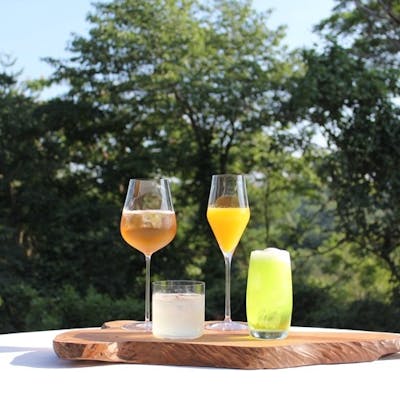 癒しのドリンクメニューも充実