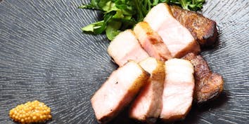 Standard　京都もち豚の薪焼きコース - アルコバ