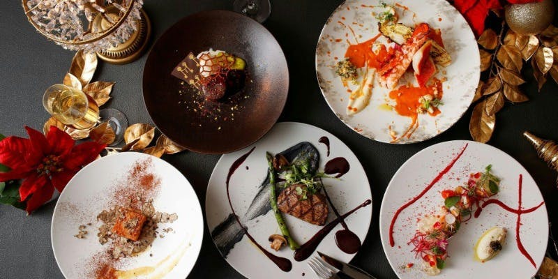 【Xmas2025】早割！表参道イルミネーションクリスマスディナーコース全5品＋モエシャンドンで乾杯！