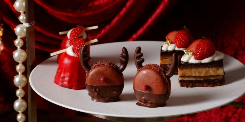 【Xmas2025】早割！クリスマスアフタヌーンティー×TWGカフェフリー＋乾杯ロゼスパ付（平日限定）