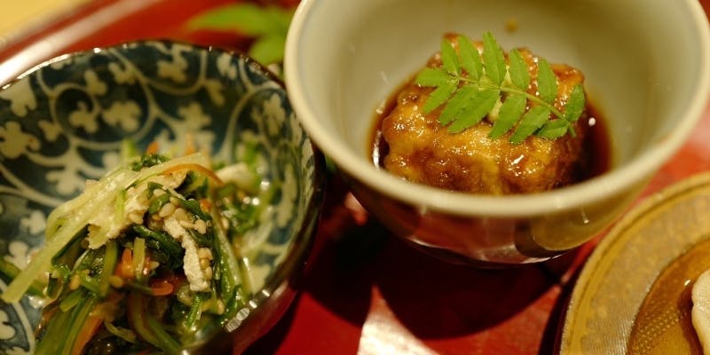 【竹コース】造り、魚料理、天ぷら8品、選べる御飯など