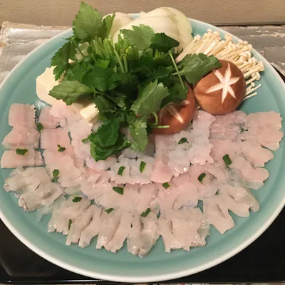 季節の味覚鱧鍋コース