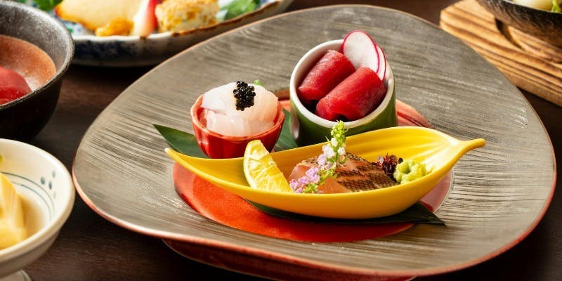 【「壱岐～いき～」会席】博多がめ煮や鯛あら唐揚げなど全8品