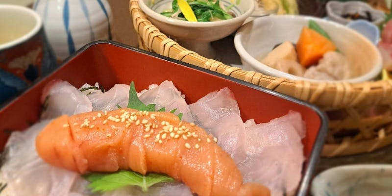 【ランチ限定】華かご“一本明太”鯛めし御膳