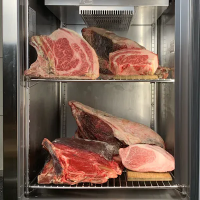 熟成日数の違いを味わえる熟成肉