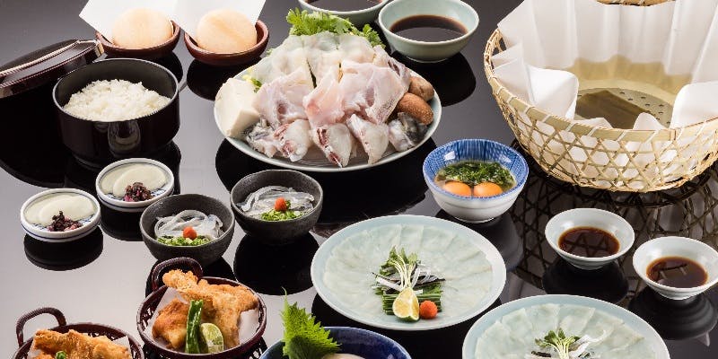 【とらふぐ亭祭り】特選白子コース（全8品）