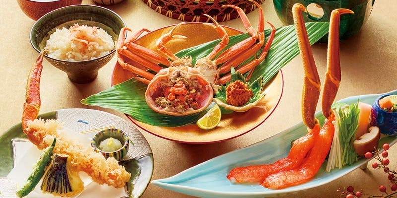 【背子かに＆かにしゃぶ会席】沖 風（おきかぜ）