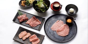 【LUNCHコース】看板メニュー“絹ロース”など厳選和牛をランチ価格で全10種 - FIFTY FIVE TOKYO 恵比寿店