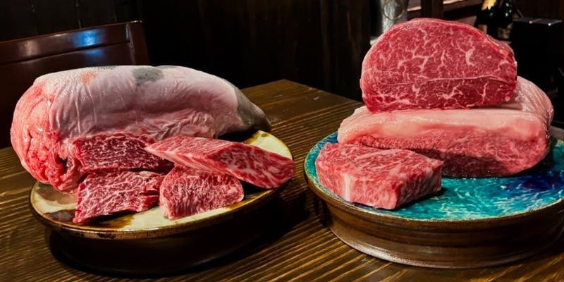 【全11品程度】「肉の極味コース」18700円（鍋なし・肉料理メインのコース）