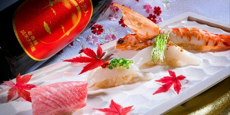 【季節料理】と【寿司】おまかせ影虎コース（リクエスト予約）