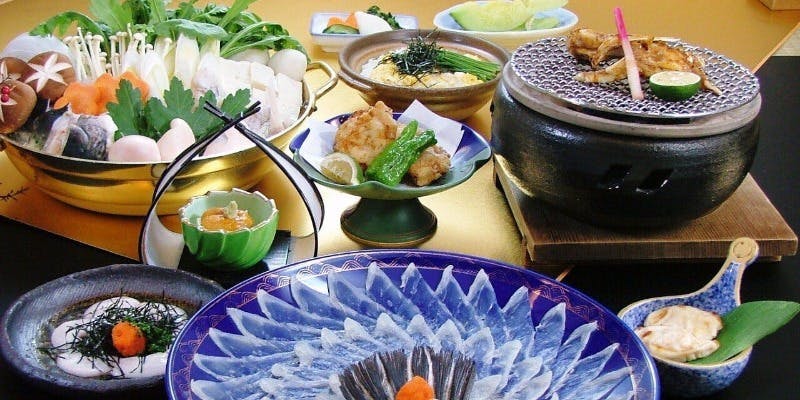 【天然とらふぐづくし「特」】全11品