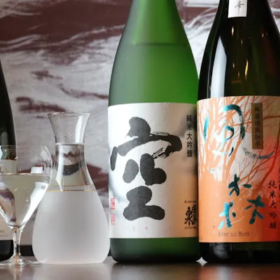 ふく屋のひれ酒と奈良の地酒
