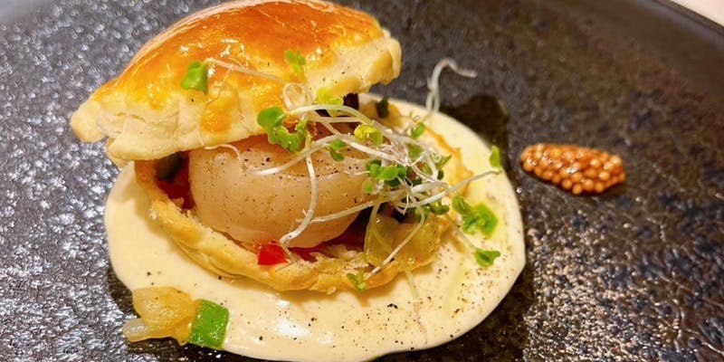 【秋の美活ランチ French Fusionコース】アミューズ、メイン、デザート等（2ドリンク付／一休限定）