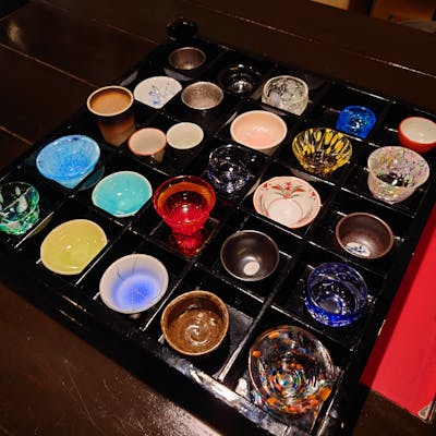 おちょこ選びから日本酒を堪能