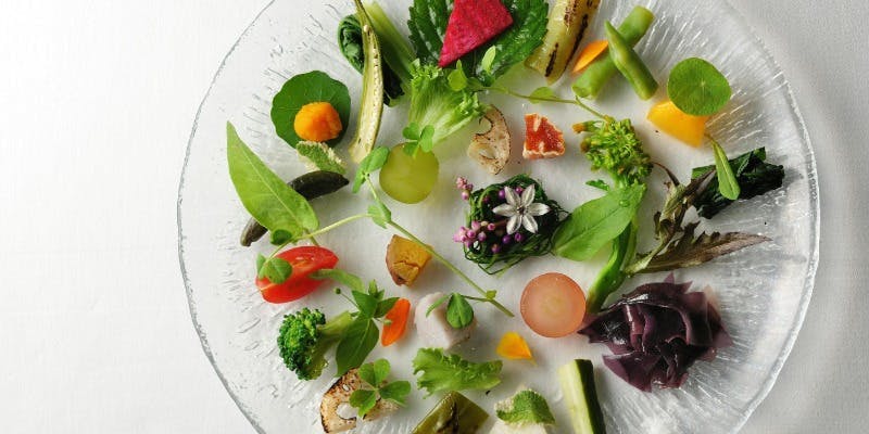 【Aコース】全国の旬な食材を使用したシェフお任せコース　全9品