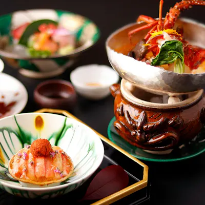 本格的な懐石料理